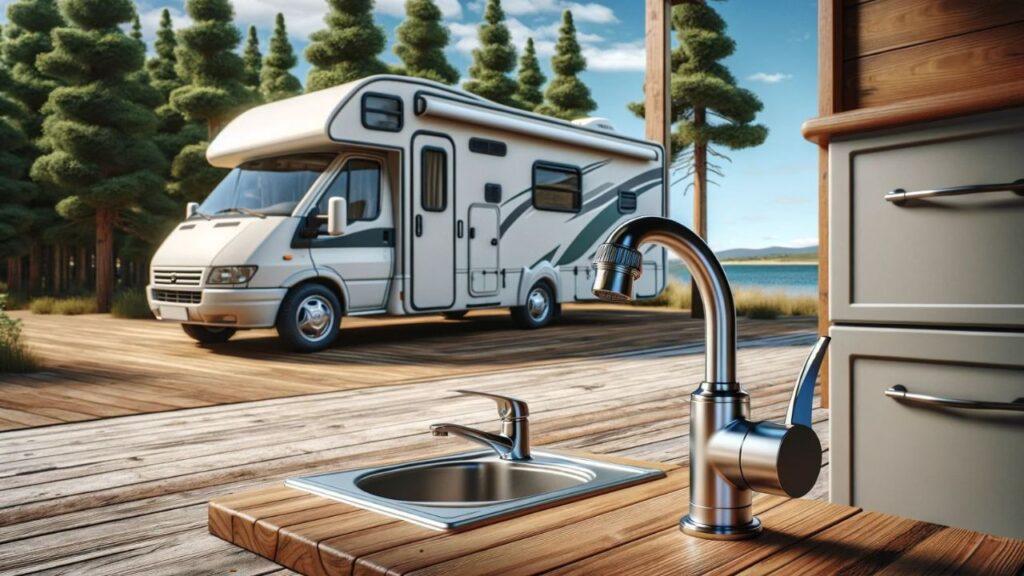 best rv kitchen faucets for camper van