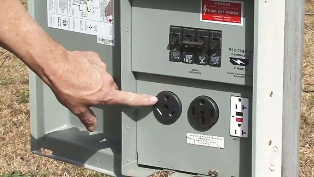 difference between a 30 amp and 50 amp RV system