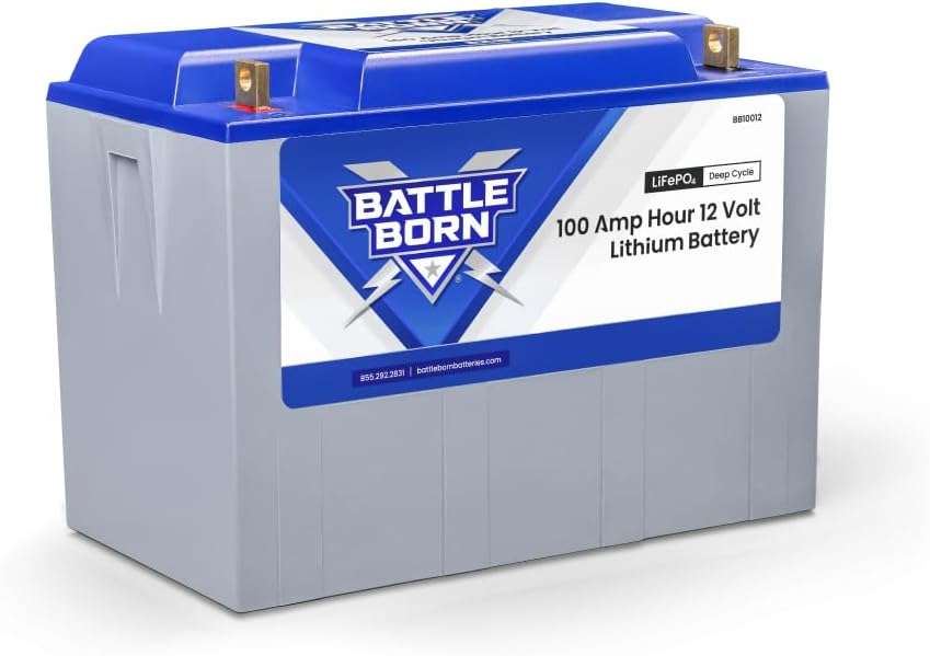 Battle Born 100Ah 12V Lithium-Ion (LiFePO4) RV