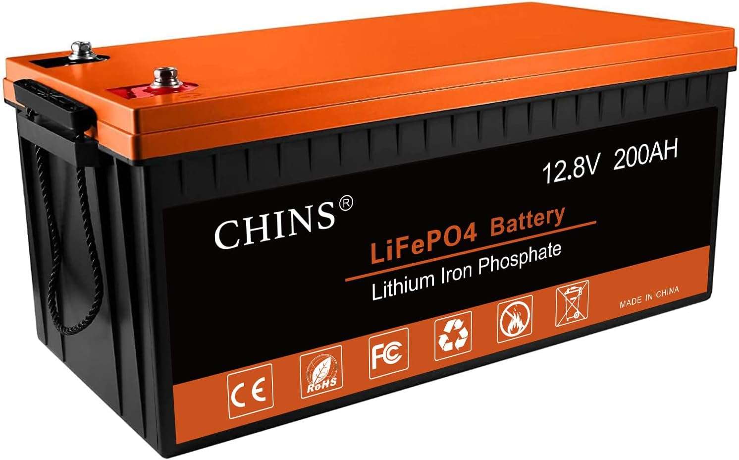 CHINS LiFePO4 Battery 12V 200AH Lithium Battery